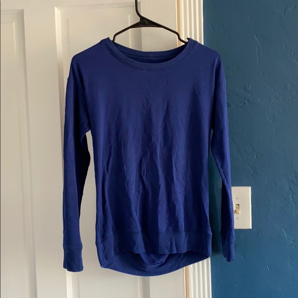 BEYOND YOGA - open back sweater size xs